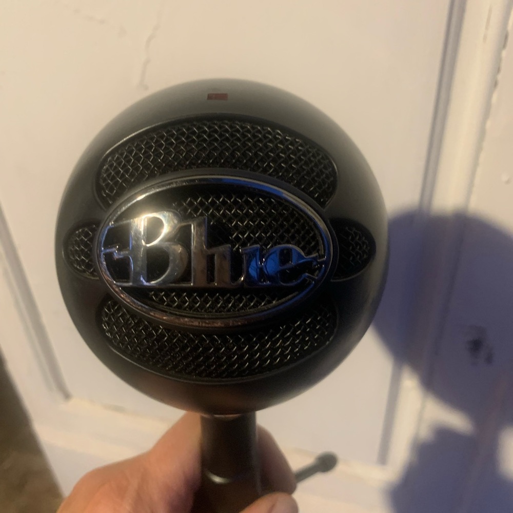 Blue Snowball Ice Podcast Microphone